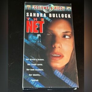 The Net movie starring Sandra Bullock on VHS